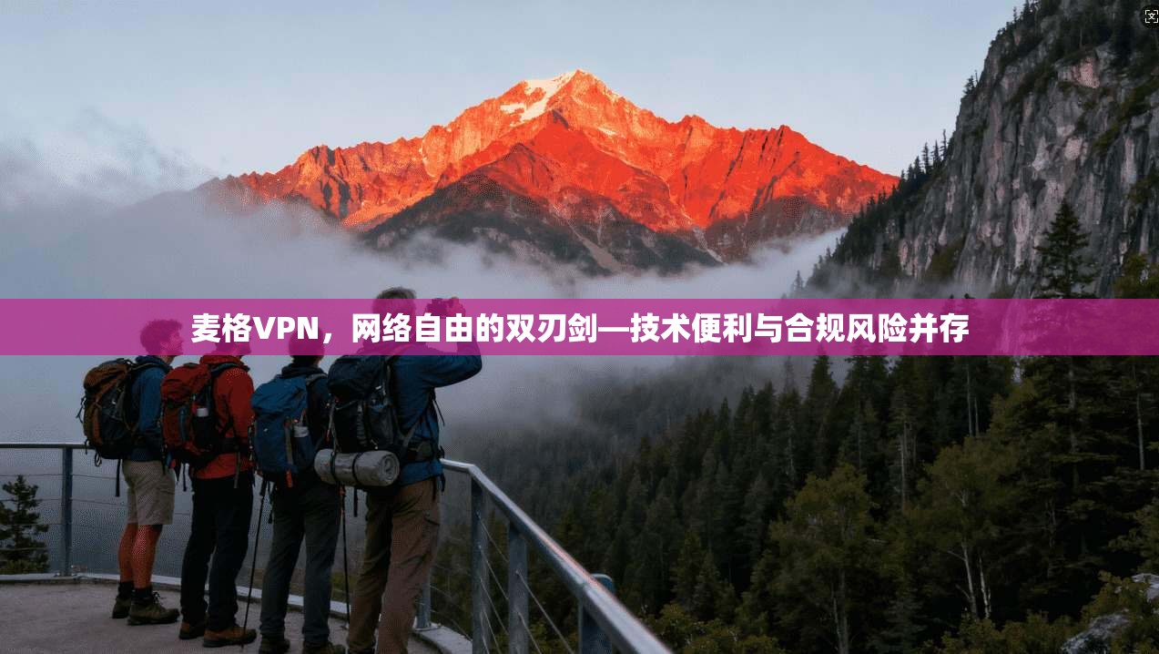 麦格VPN，网络自由的双刃剑—技术便利与合规风险并存