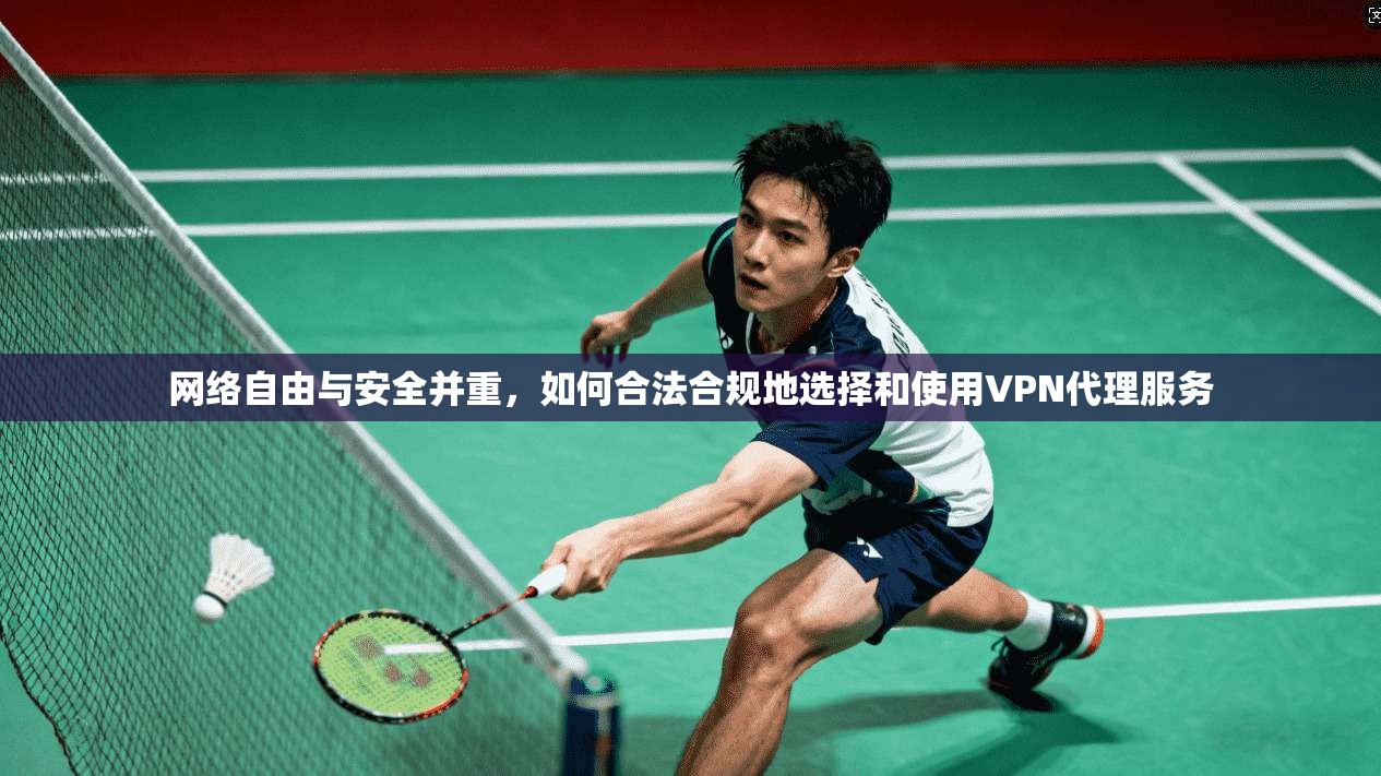 网络自由与安全并重，如何合法合规地选择和使用VPN代理服务