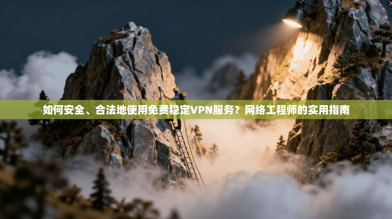 如何安全、合法地使用免费稳定VPN服务?网络工程师的实用指南