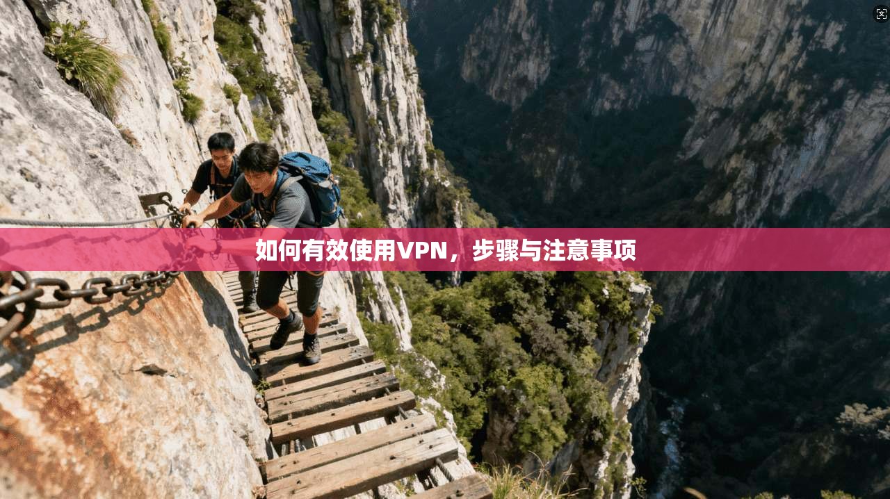 如何有效使用VPN，步骤与注意事项