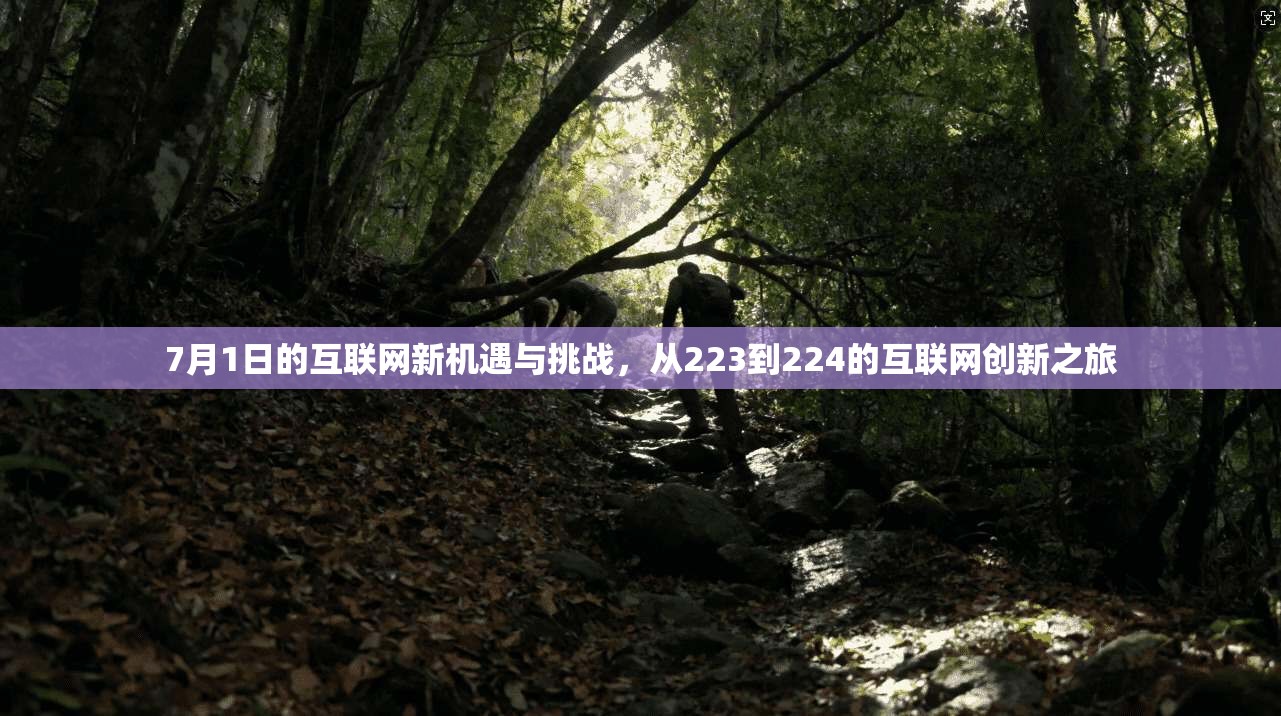 7月1日的互联网新机遇与挑战，从223到224的互联网创新之旅
