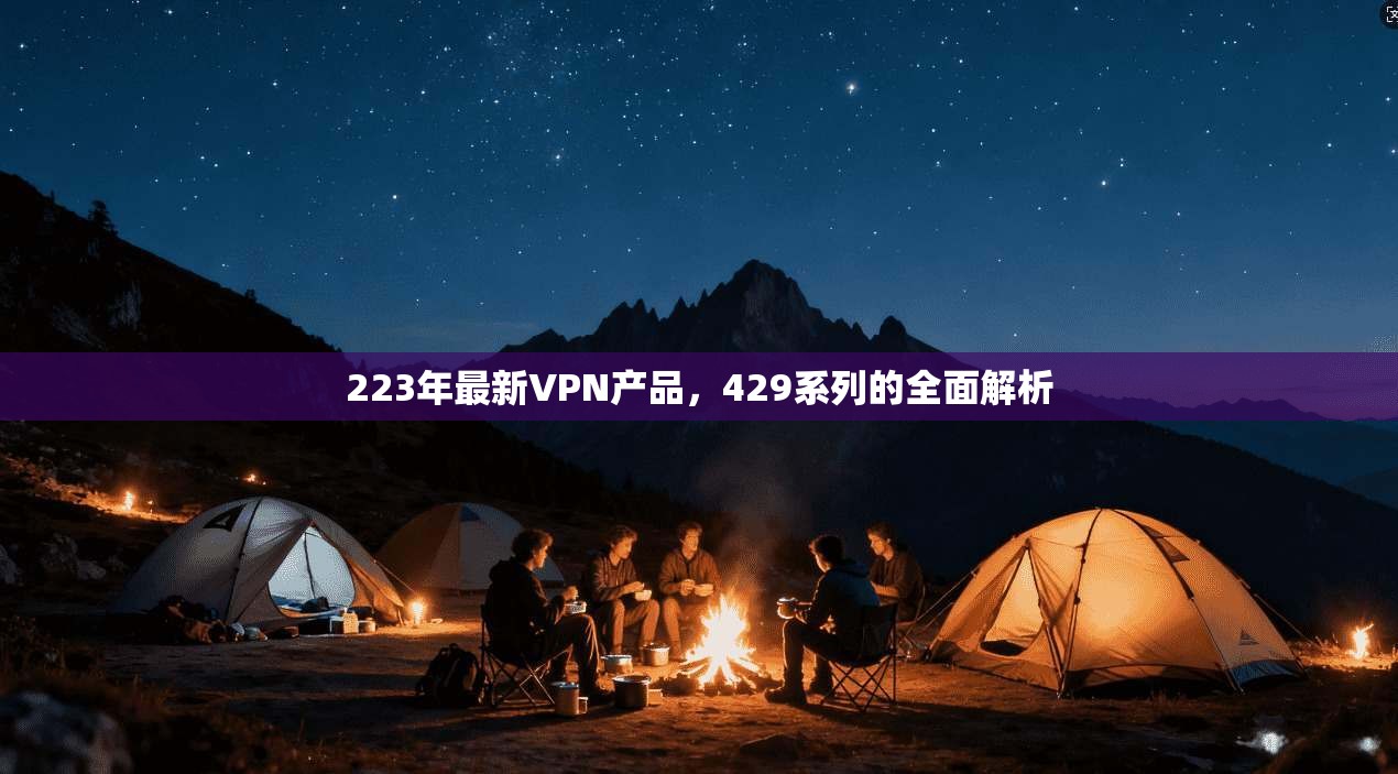 223年最新VPN产品，429系列的全面解析