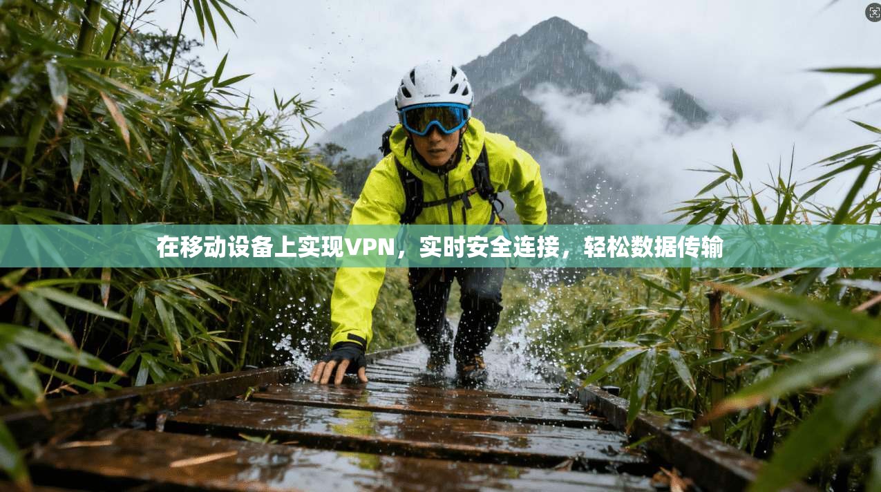 在移动设备上实现VPN，实时安全连接，轻松数据传输