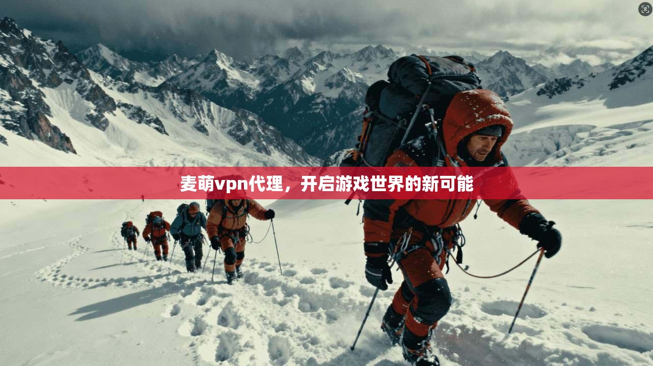 麦萌vpn代理，开启游戏世界的新可能