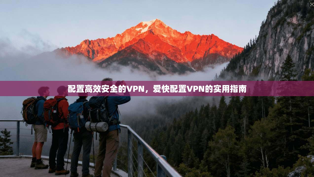 配置高效安全的VPN,爱快配置VPN的实用指南