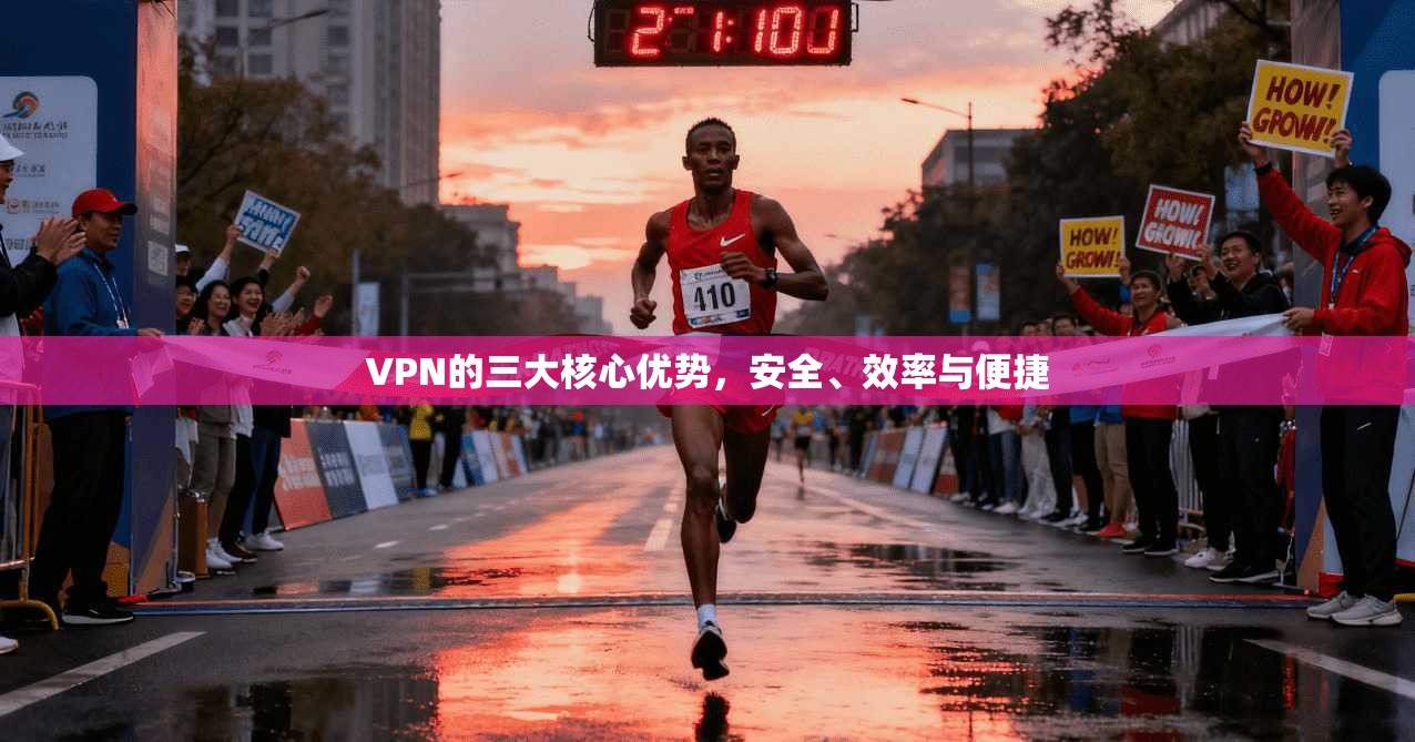 VPN的三大核心优势，安全、效率与便捷