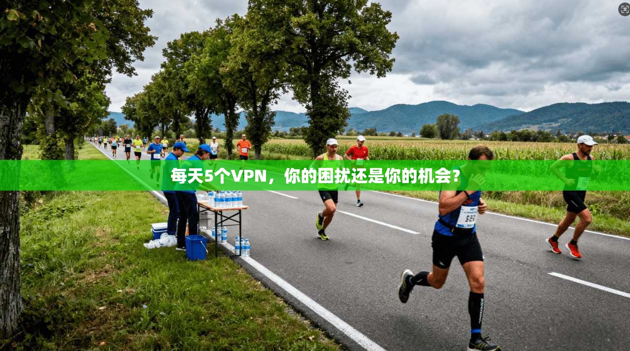 每天5个VPN，你的困扰还是你的机会？