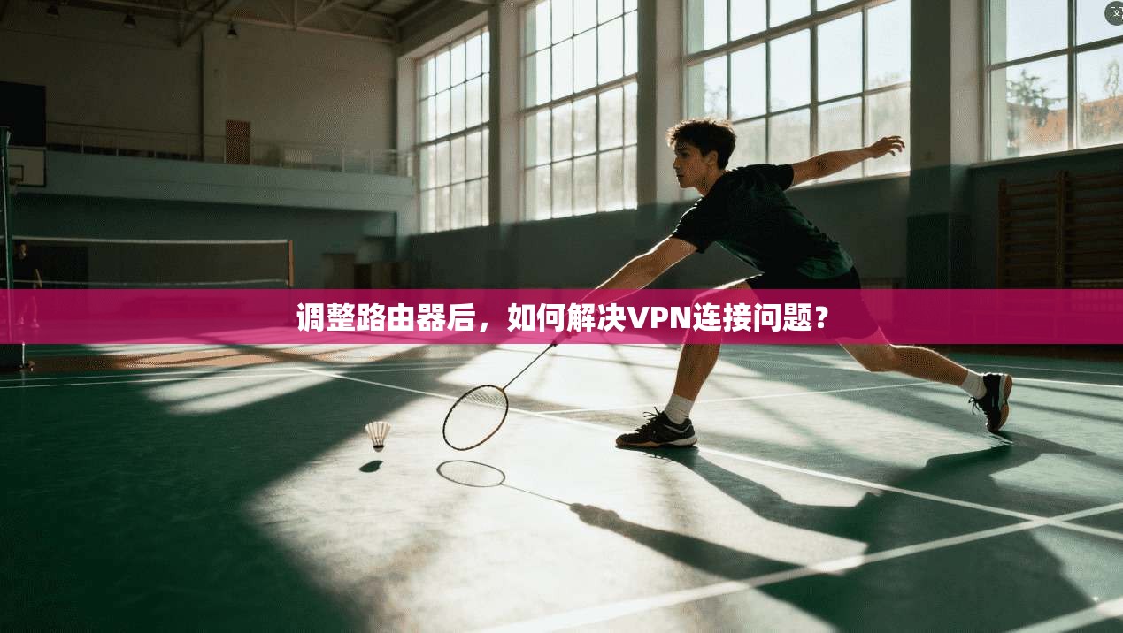 调整路由器后，如何解决VPN连接问题？