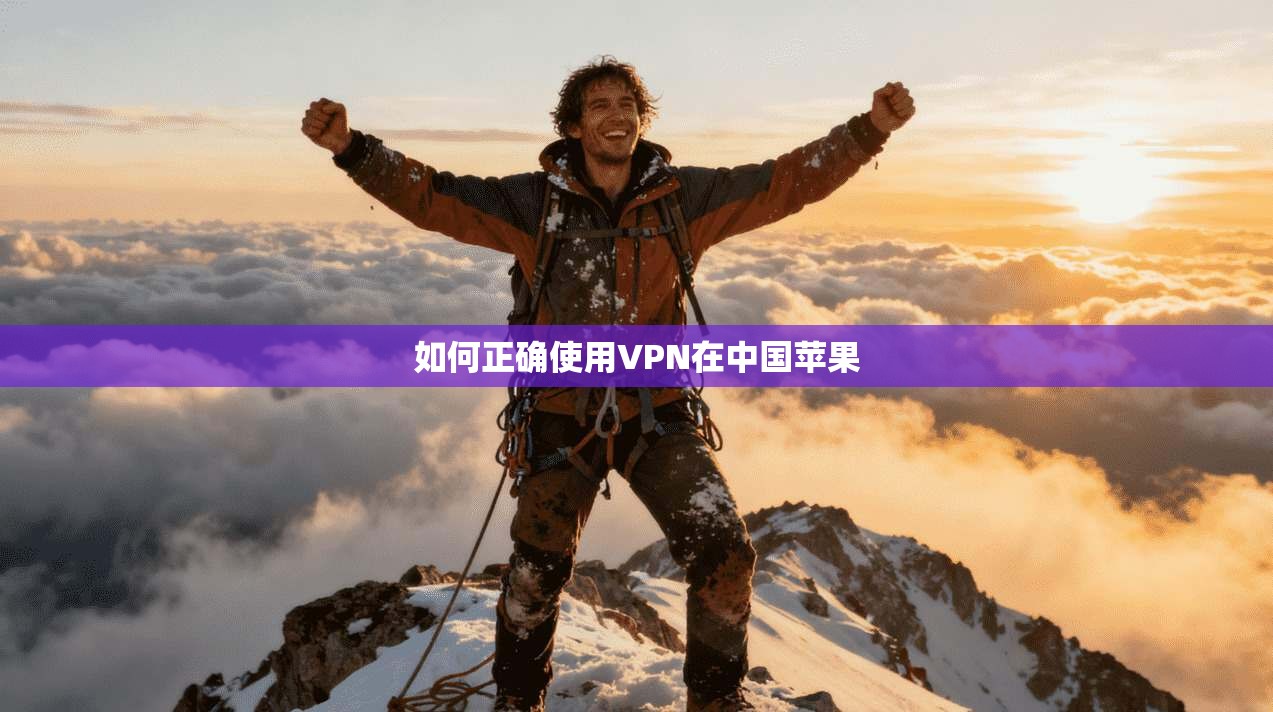 如何正确使用VPN在中国苹果