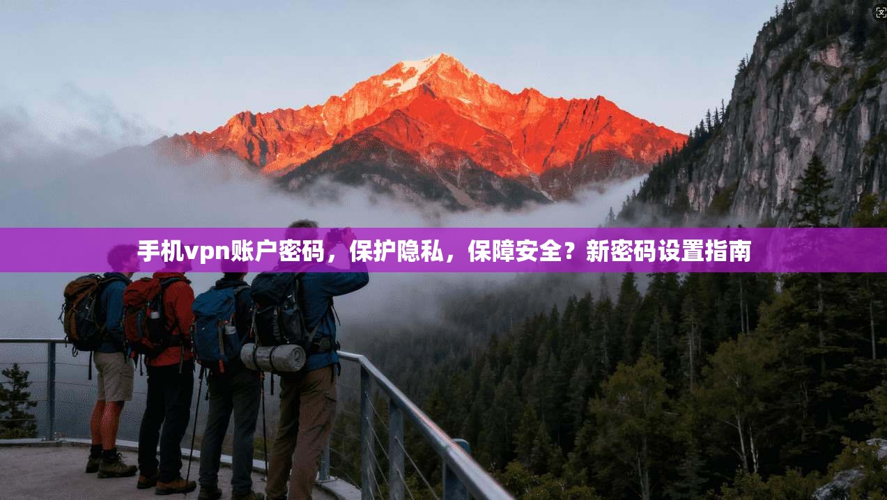手机vpn账户密码，保护隐私，保障安全？新密码设置指南