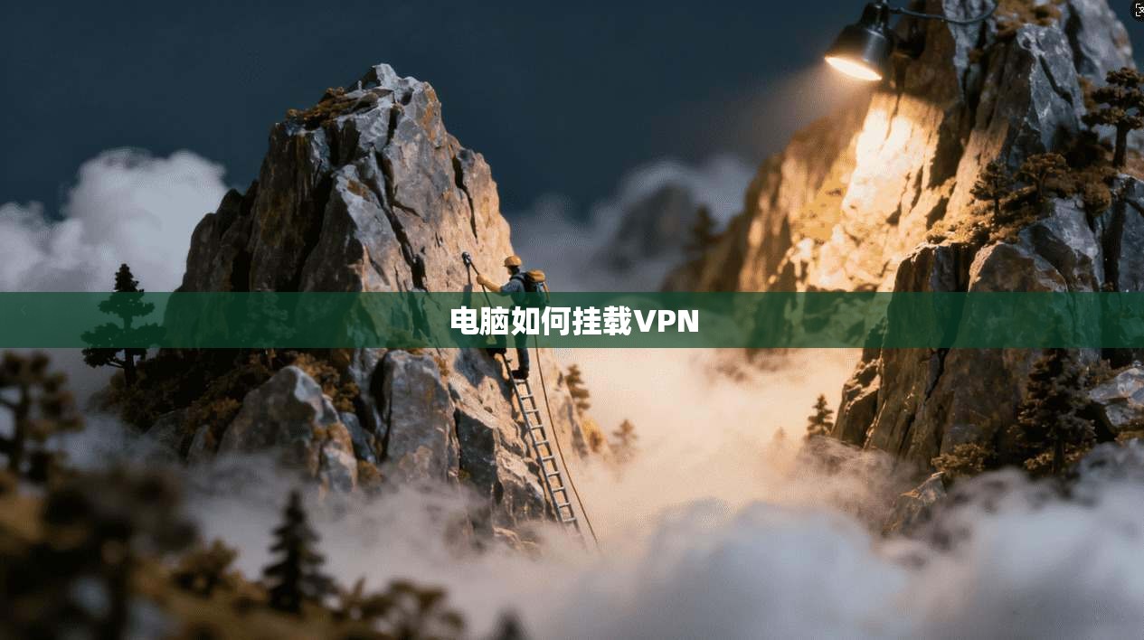 电脑如何挂载VPN