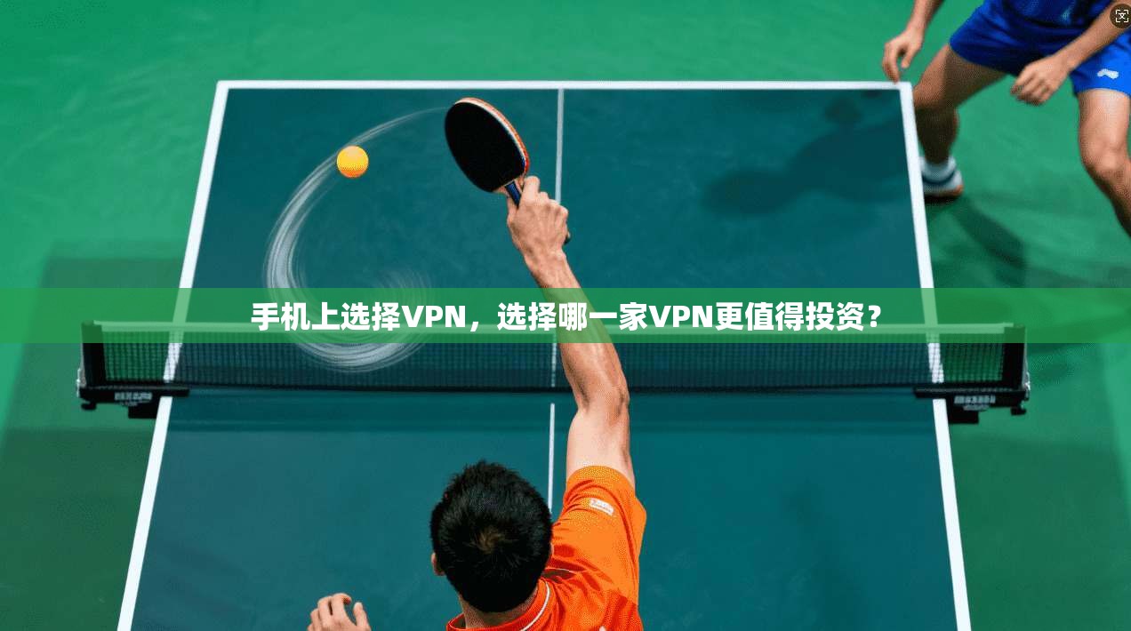 手机上选择VPN，选择哪一家VPN更值得投资？