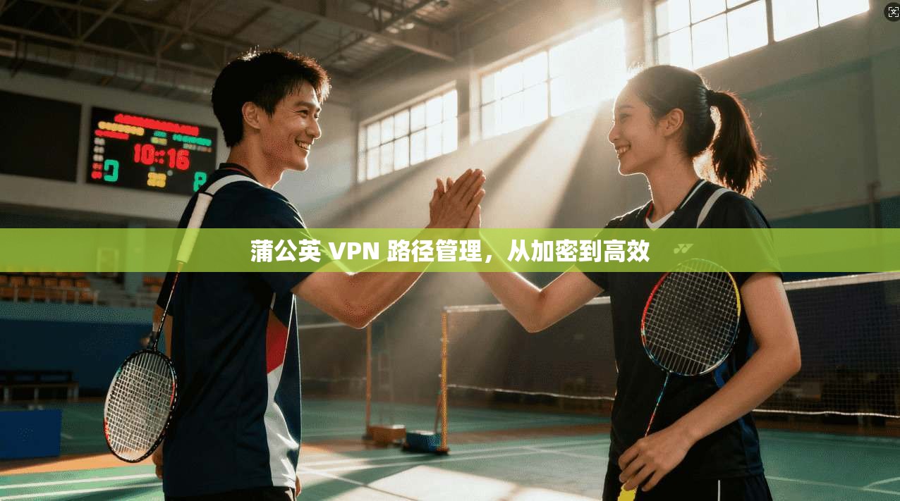 蒲公英 VPN 路径管理,从加密到高效