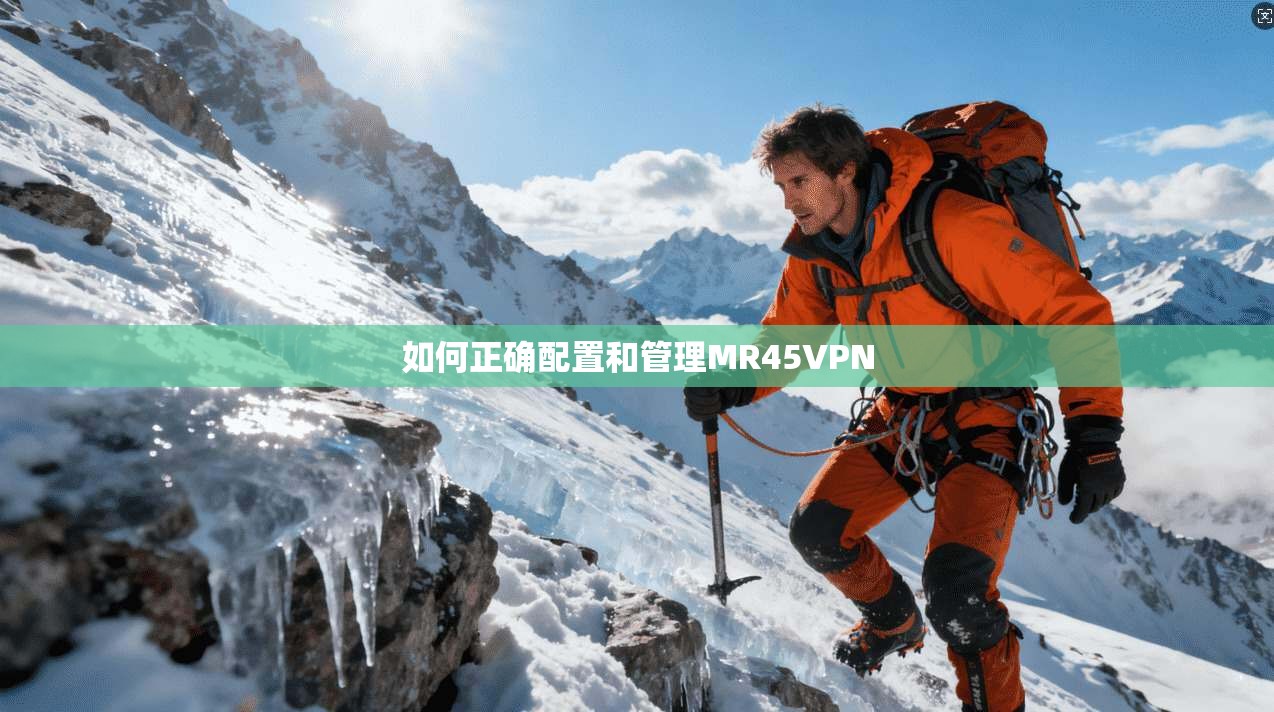 如何正确配置和管理MR45VPN  第1张