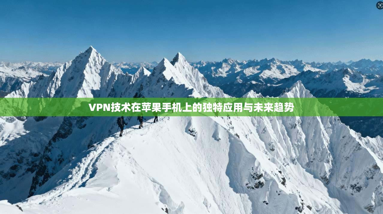 VPN技术在苹果手机上的独特应用与未来趋势