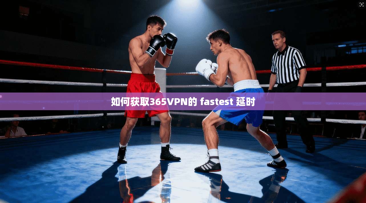 如何获取365VPN的 fastest 延时