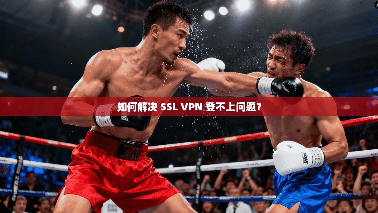 如何解决 SSL VPN 登不上问题？