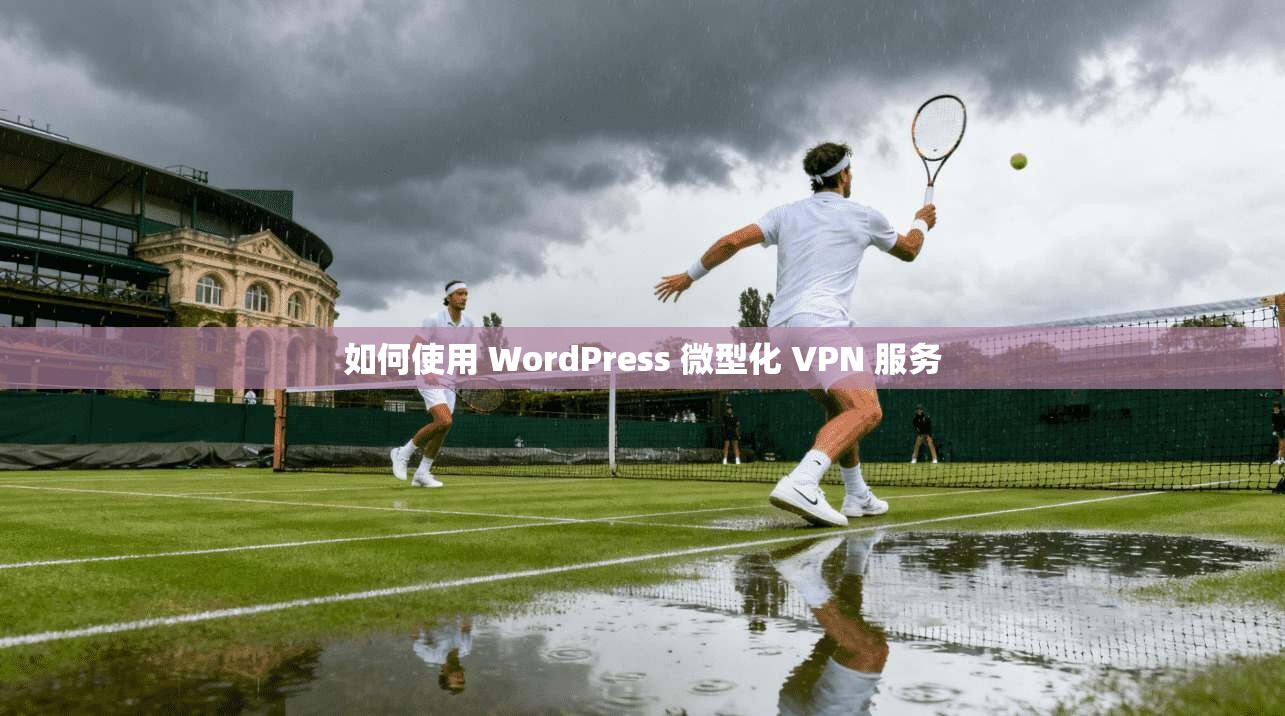如何使用 WordPress 微型化 VPN 服务