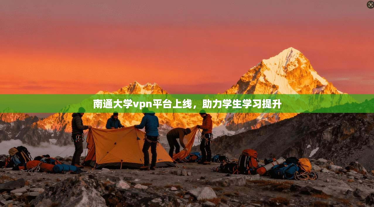 南通大学vpn平台上线，助力学生学习提升