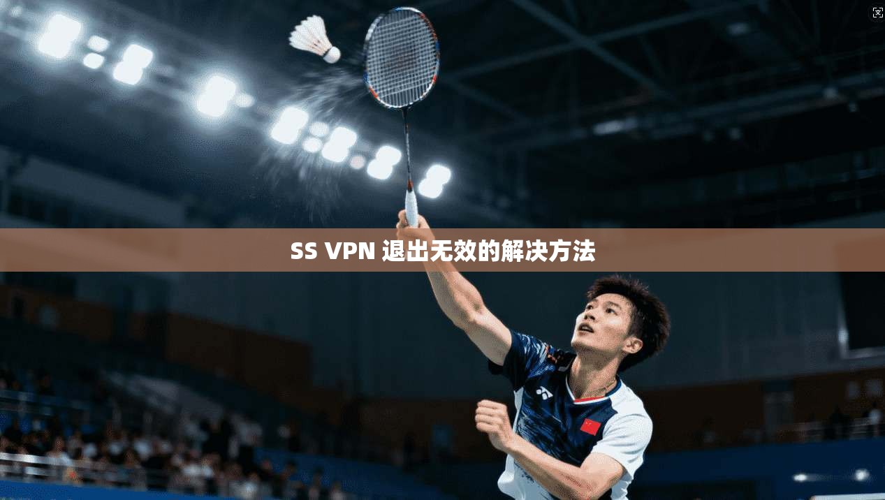 SS VPN 退出无效的解决方法