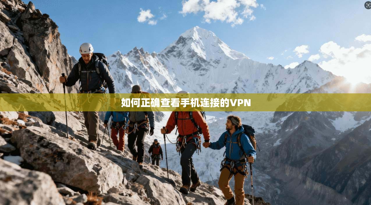 如何正确查看手机连接的VPN