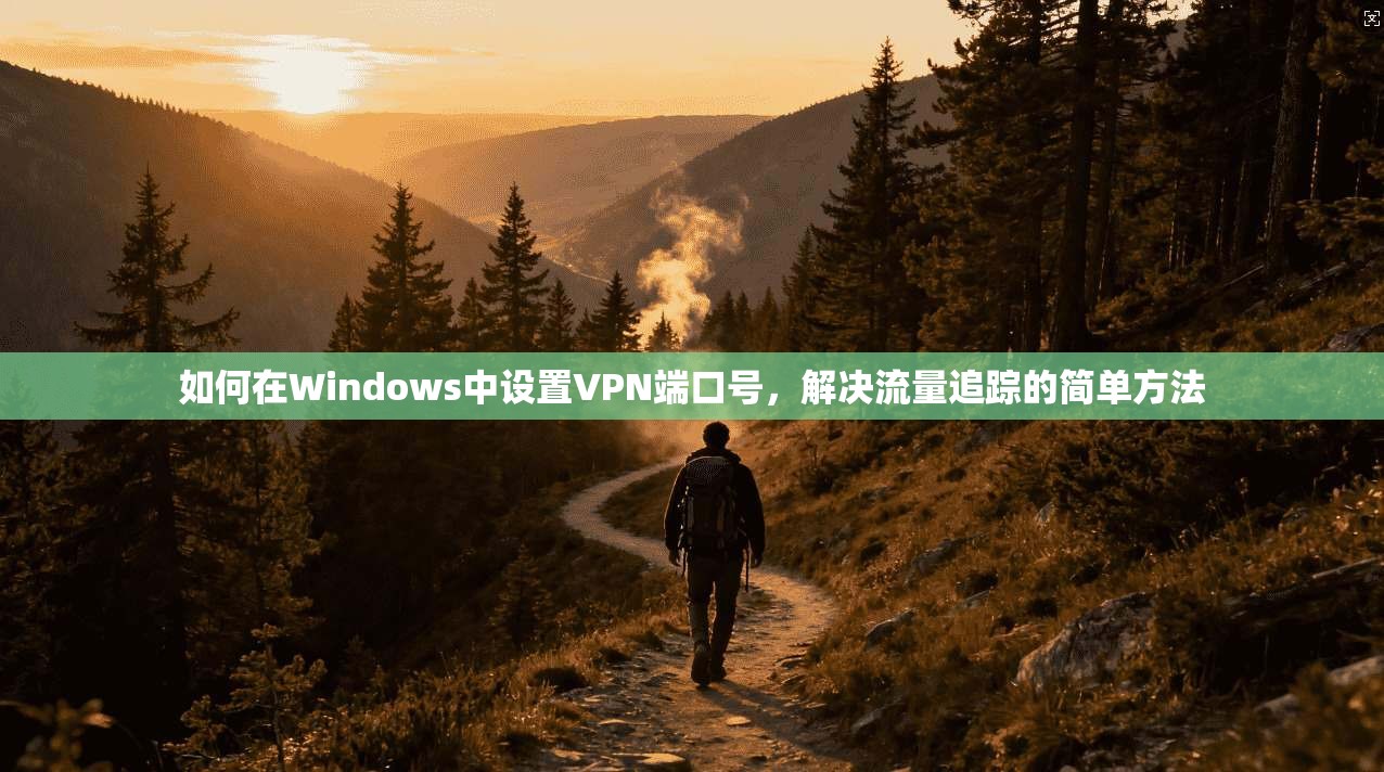 如何在Windows中设置VPN端口号，解决流量追踪的简单方法