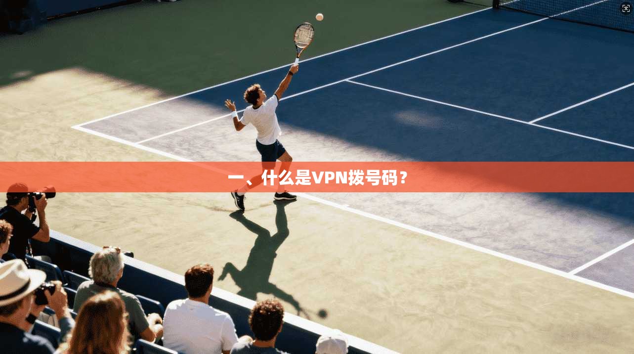 一、什么是VPN拨号码?