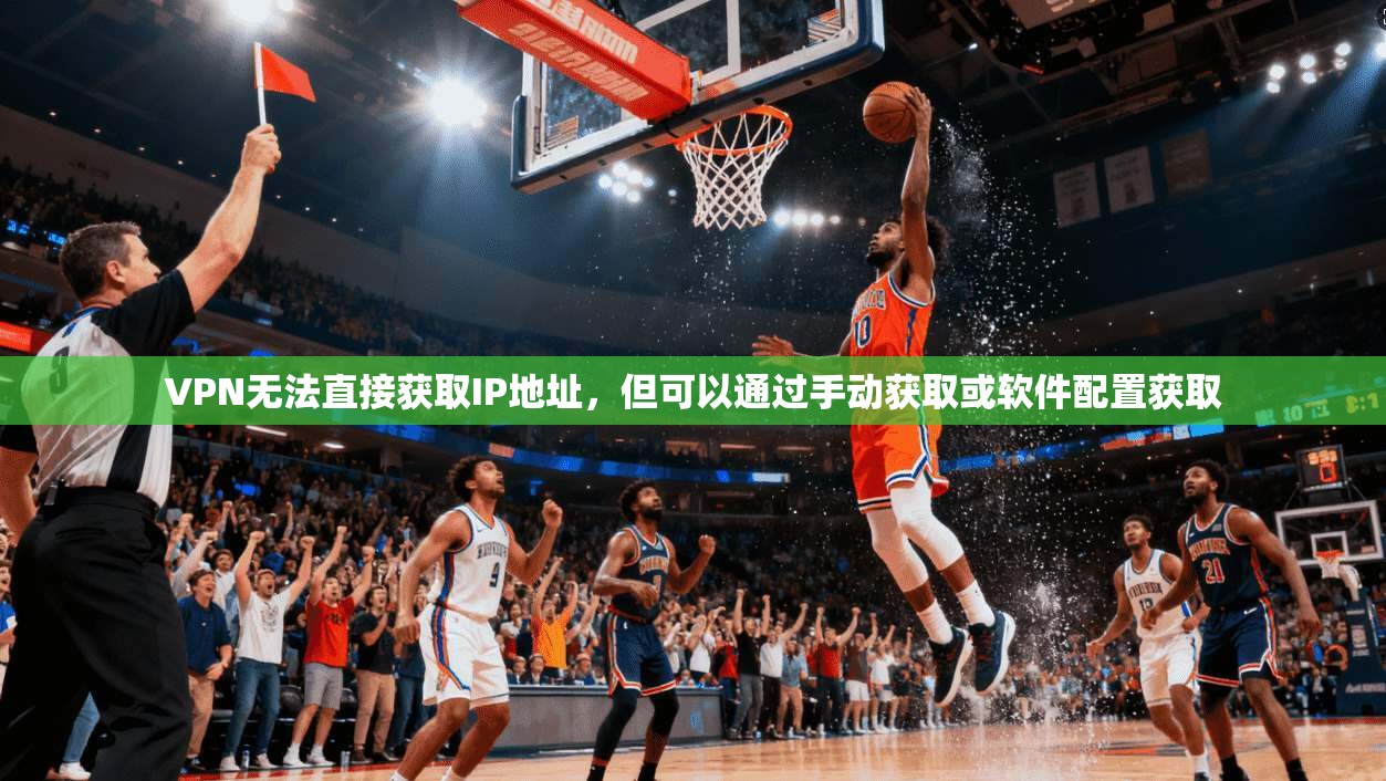 VPN无法直接获取IP地址，但可以通过手动获取或软件配置获取