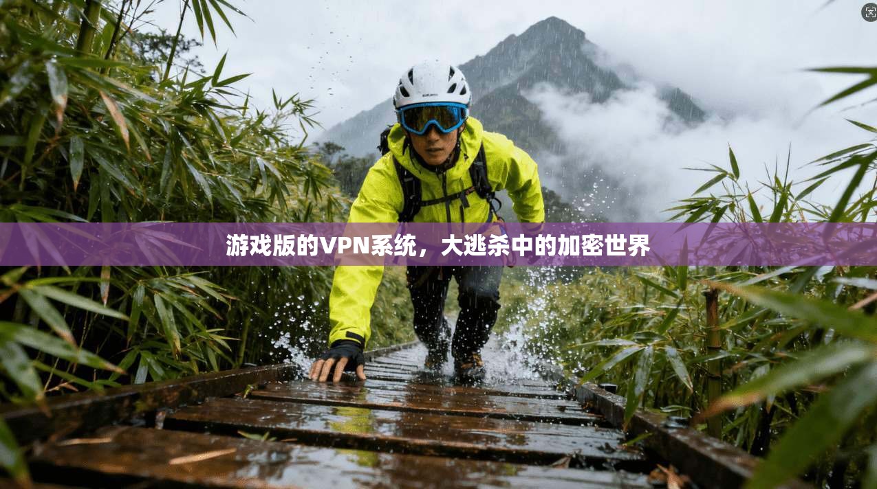游戏版的VPN系统，大逃杀中的加密世界