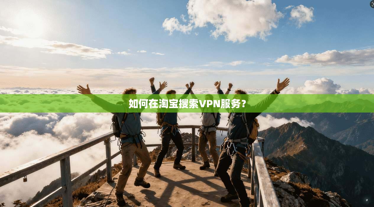 如何在淘宝搜索VPN服务？