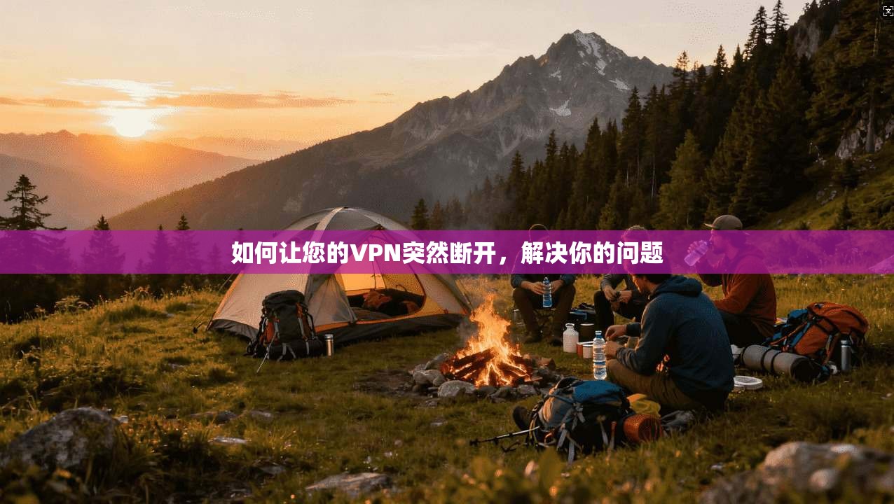 如何让您的VPN突然断开，解决你的问题