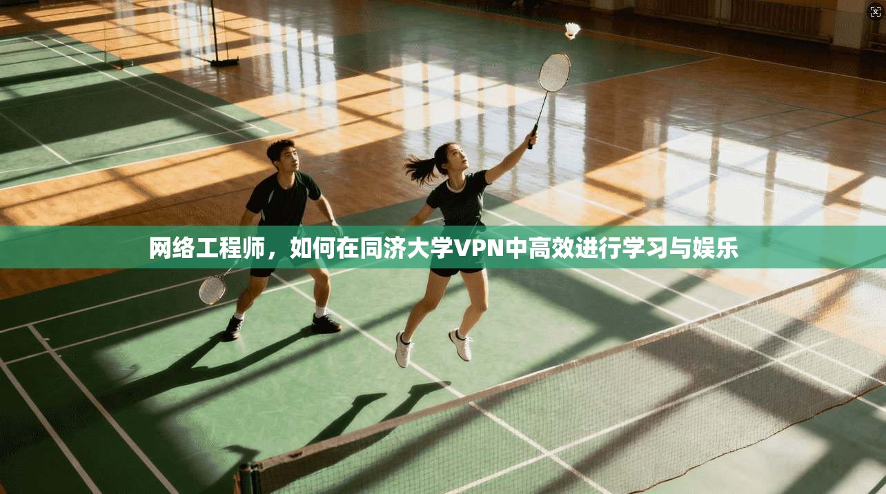 网络工程师，如何在同济大学VPN中高效进行学习与娱乐