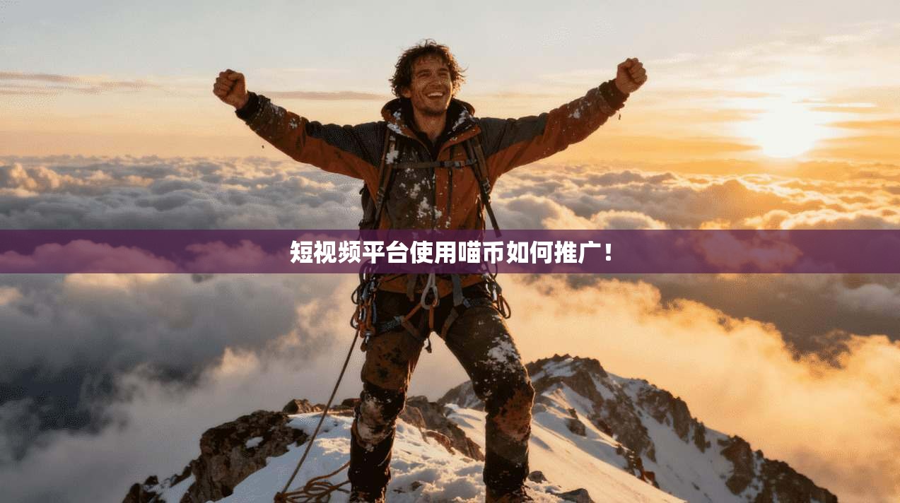 短视频平台使用喵币如何推广！